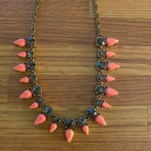 J. Crew Pink Statement Necklace
